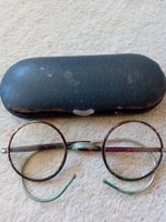 LUNETTES DE VUE rondes vintage avec étui, parfait état