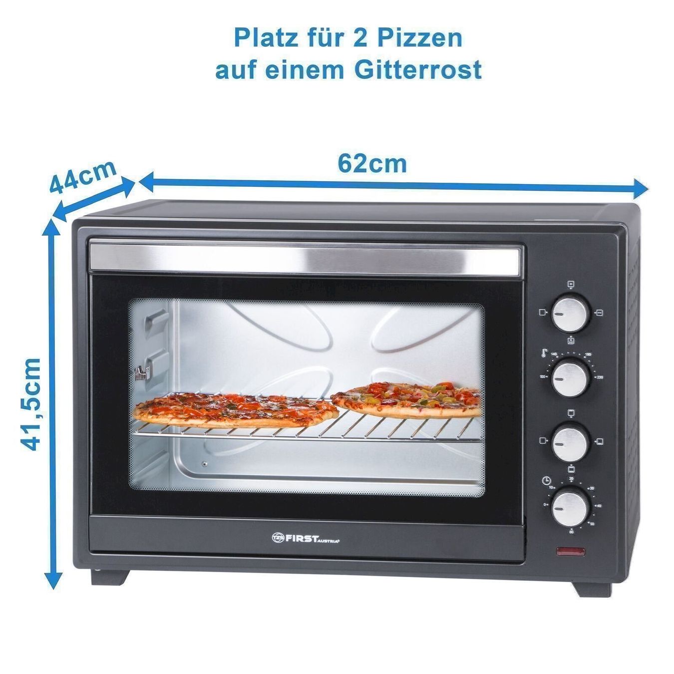 Backöfen: TZS First Austria 60 L Mini-Backofen – Neu und originalverpackt aus Bottighofen von zaap 2