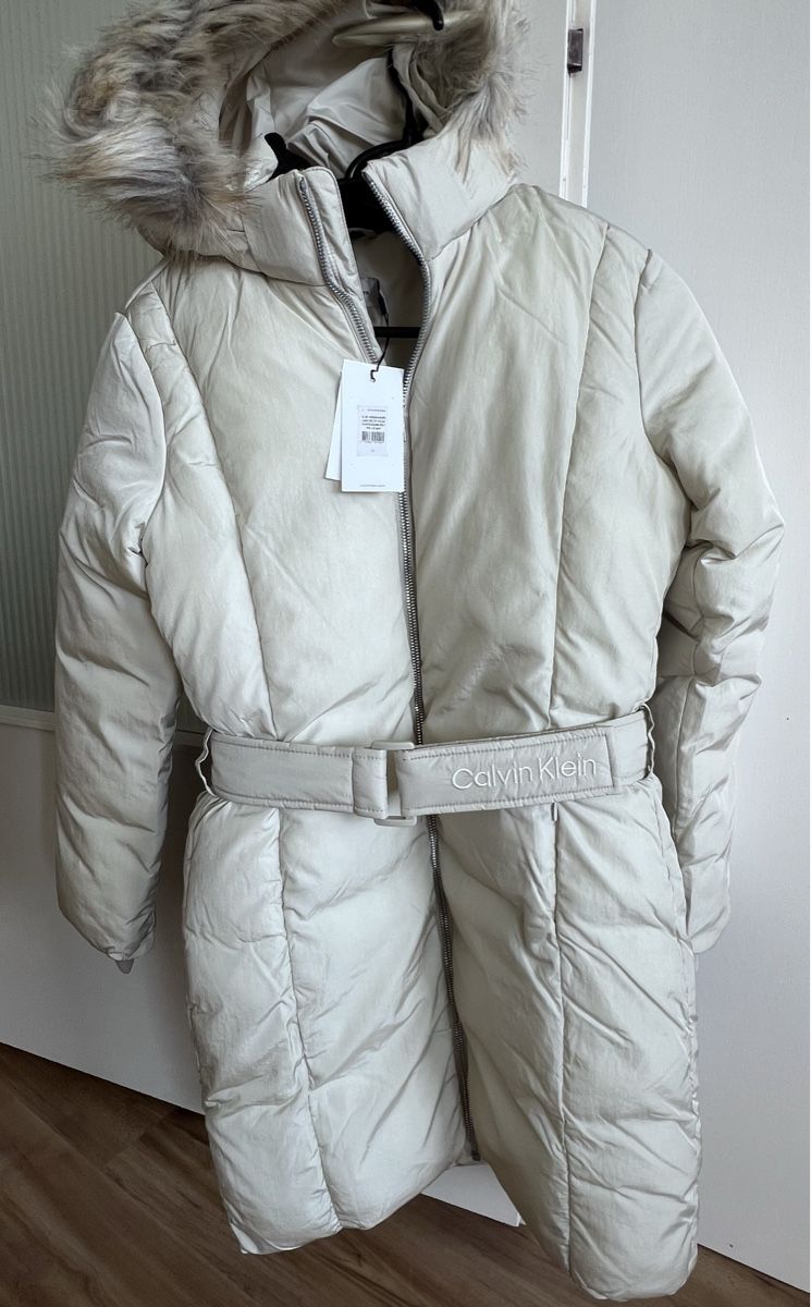 Calvin Klein Jacken & Mäntel: CALVIN KLEIN JEANS- Mantel Jacke -Creme – Neu und originalverpackt aus Bäretswil von esthersitak
