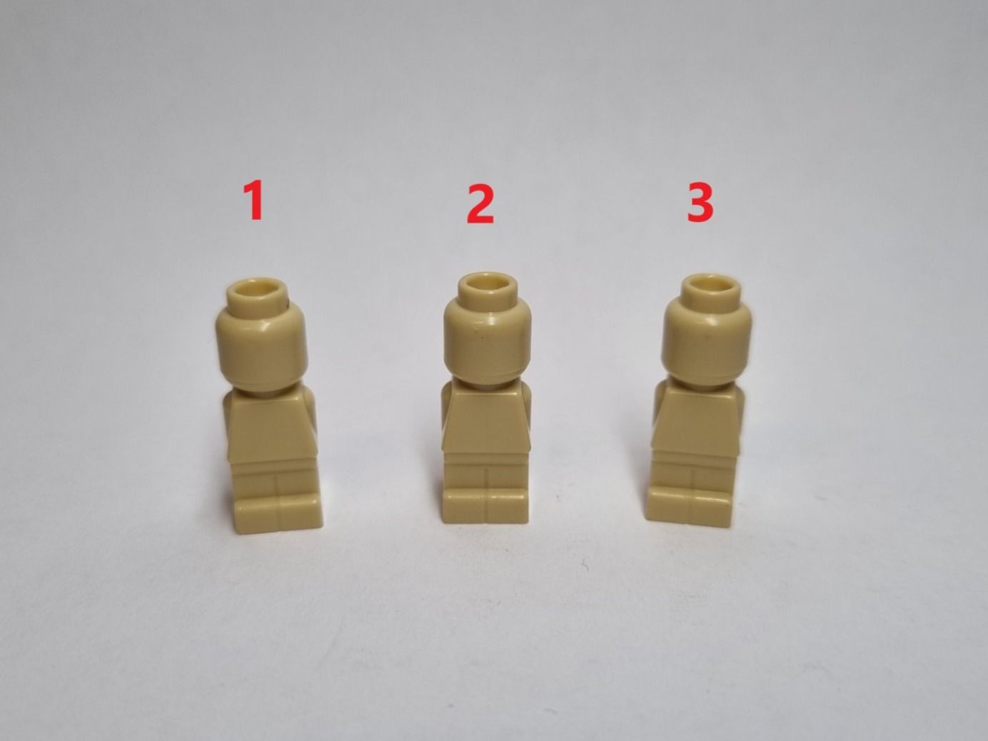 Lego Baukästen: LEGO 85863 Tan Body Microfigure Plain Complete / Mikrofigur – Neu (gemäss Beschreibung) aus Basadingen von