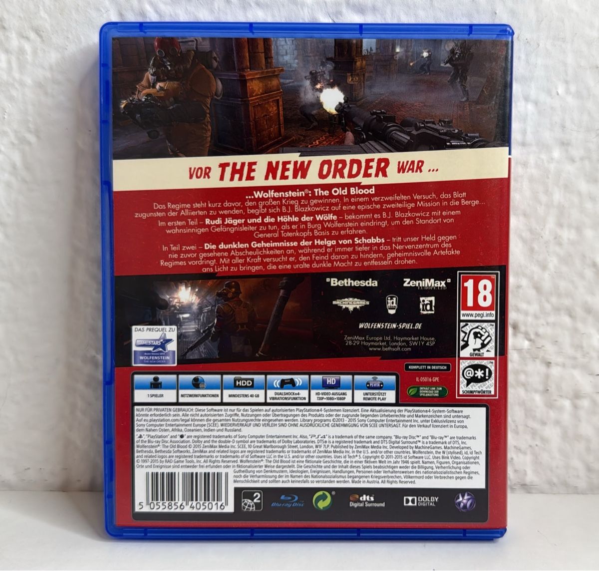 Sony Giochi: Wolfenstein The Old Blood - PS4/PS5 Game – Usato da Ehrendingen venduto da bubulence 1
