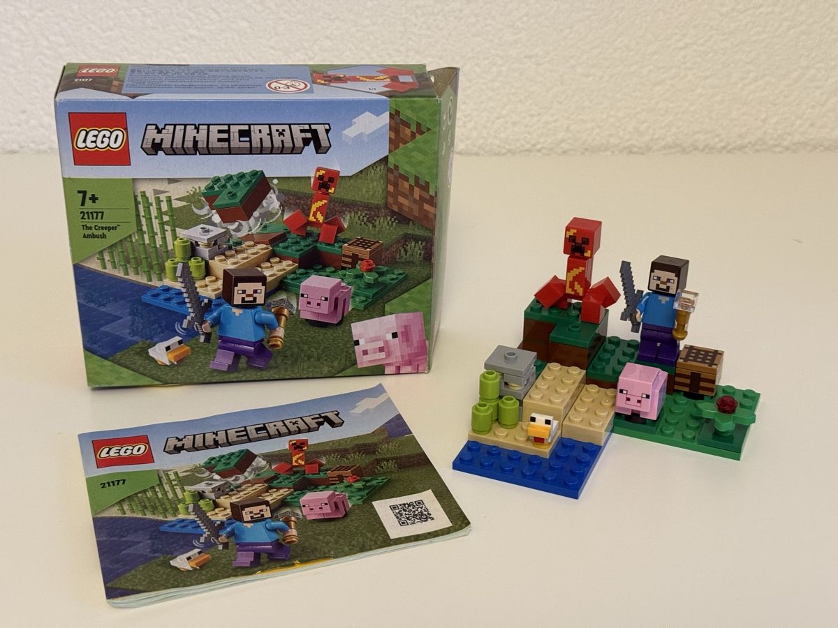 Lego Kit di costruzioni: Lego Minecraft "Der Hinterhalt des Creeper" 21177 – Usato da Suhr venduto da 5im5alabim 1