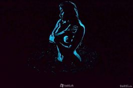 Quadro originale glow in the dark