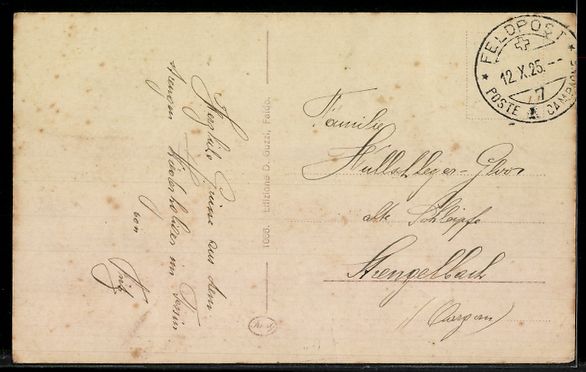 Cartoline postali: AK Dalpe, Ortsansicht mit Kirche – Usato da Berlin venduto da bartko-reher 1
