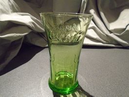 Coca-Cola Glas, Mc Donalds, hellgrün
