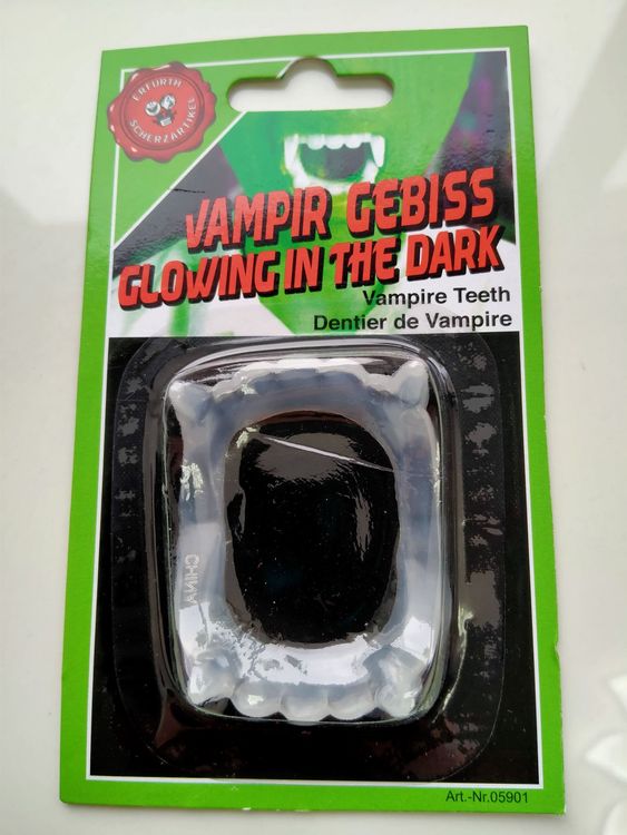 Vampirgebiss / Vampirzähne für Kinder | Kaufen auf Ricardo