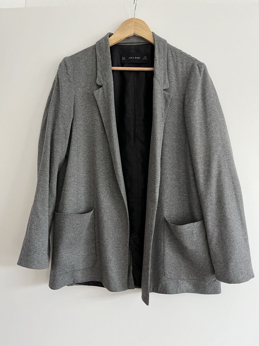 Zara Jacken: Grauer Blazer / Blazer gris Zara - M – Gebraucht aus Thalwil von Salome89CH