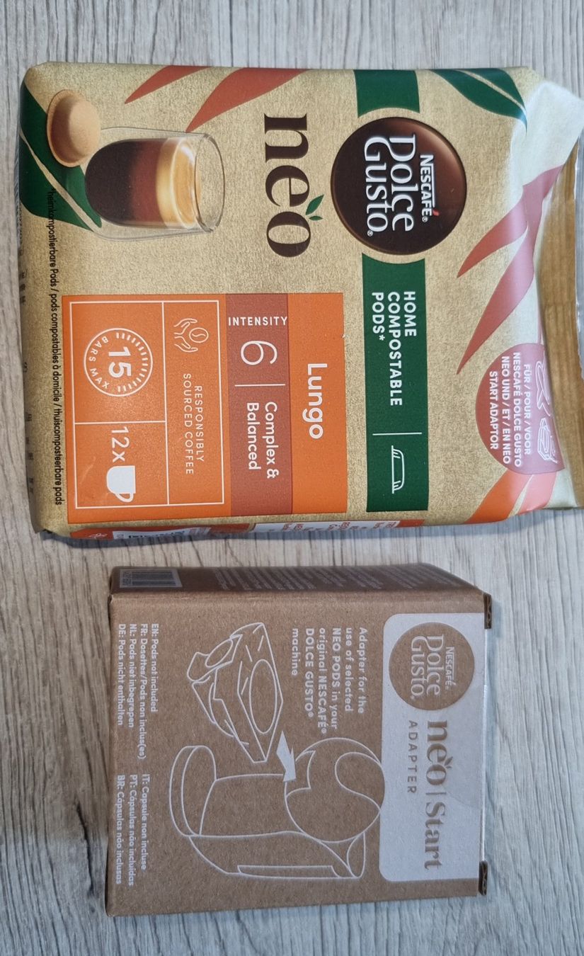 Nescafé Aliments & Spécialités: Dolce Gusto Start Adapter+Pods – Neuf avec emballage d'origine à Grossdietwil par GNOM313