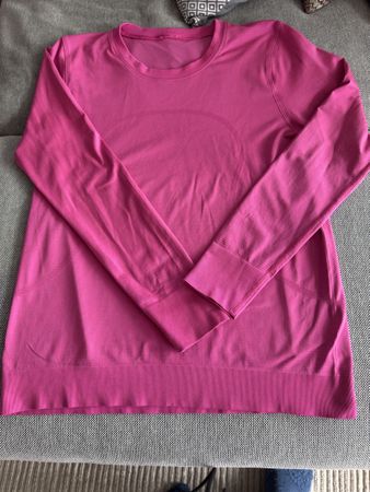 Lululemon Langarmshirt pink Sportoberteil guter Zustand