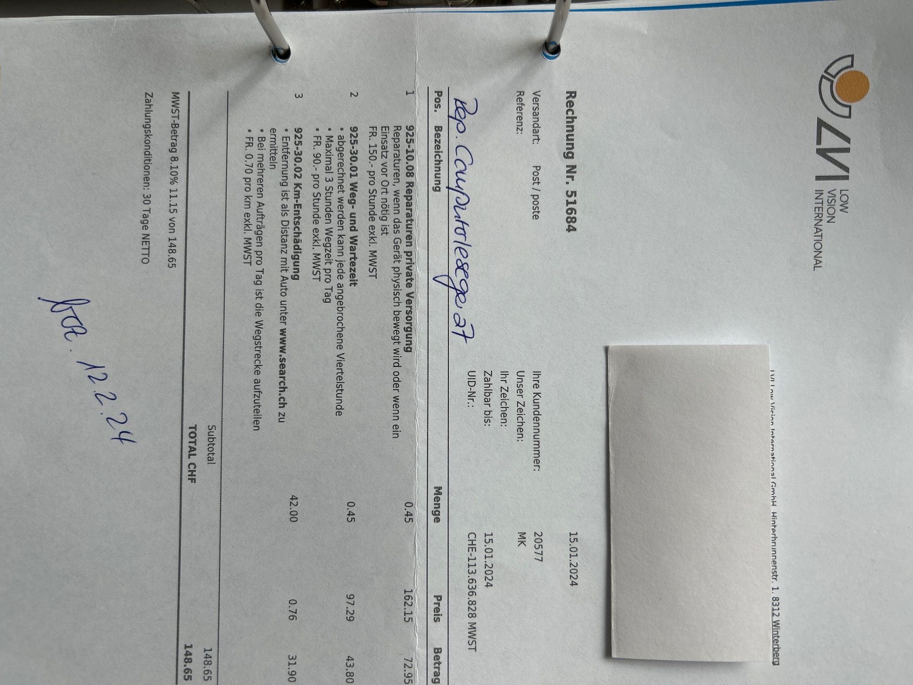 Monitor: MagniLink Vision Basic FHD 24" Bildschirm Lesegerät – Usato da Henggart venduto da Humlikon 9
