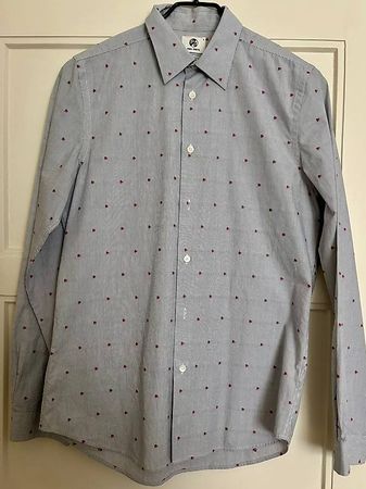 Herren Hemd Herzen Paul Smith S - sehr guter Zustand