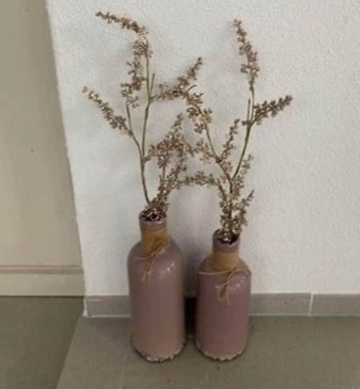 Tutte le decorazioni: rosa deko vase set OHNE sträuche – Usato da Adligenswil venduto da balboa5 1