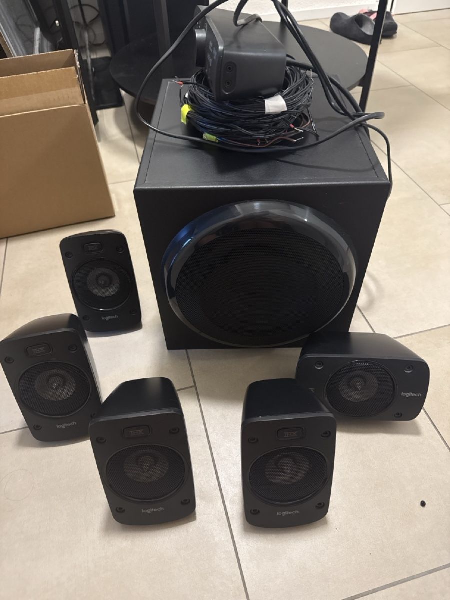 Logitech Home Cinema: Logitech Z906 Lautsprecher System THX – Usato da Bern venduto da fab_tx65