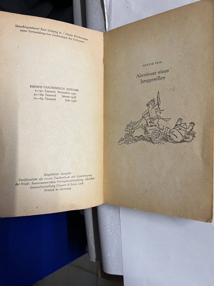 Bücher: Bücher Busch Wilhelm – Gebraucht aus Niederrohrdorf von beniledergerber 1