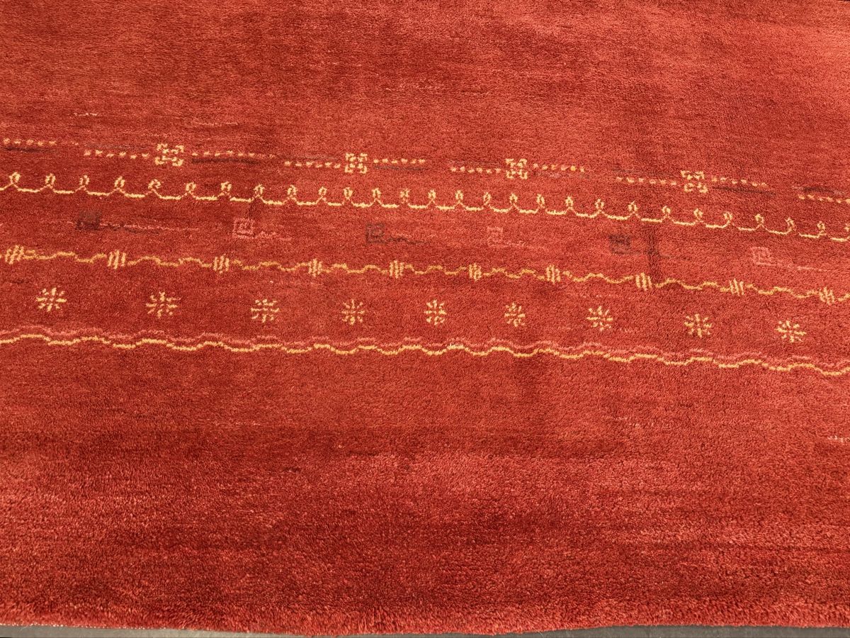Gabbeh Teppiche: Roter Orientteppich Gabbeh – Neu (gemäss Beschreibung) aus Liestal von galerie_nategh 3