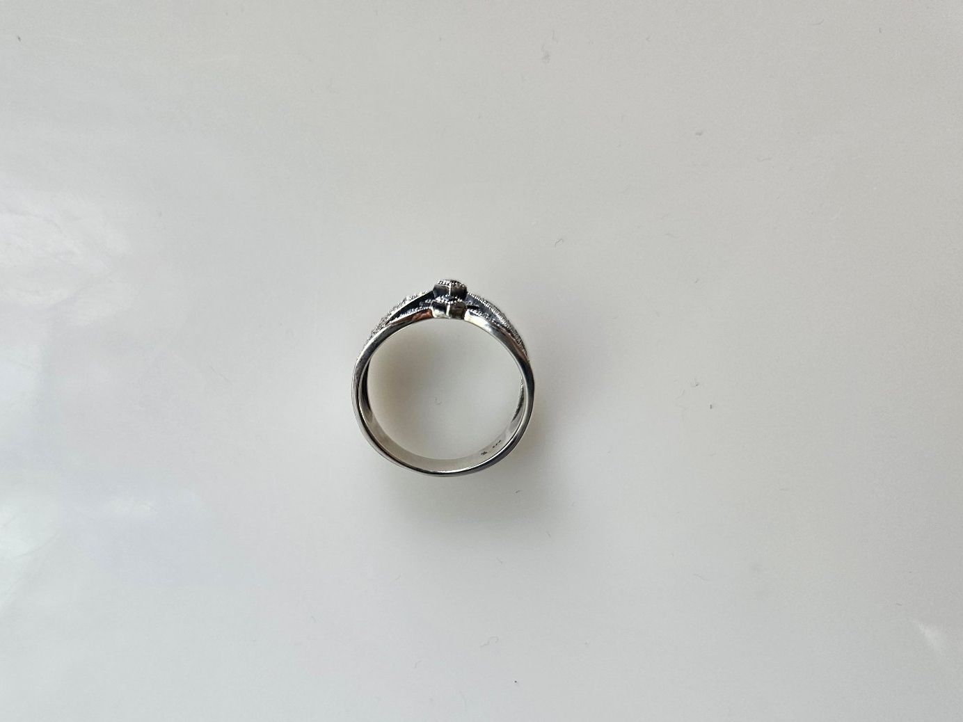Anelli: Silberring mit schwarzem Spinel Grösse 54 – Nuovo (secondo la descrizione) da Winterthur venduto da ste_tcx5 3