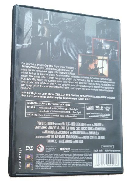 Alle DVDs: Max Payne (DVD, Mark Wahlberg) – Gebraucht aus Wilen b. Wollerau von morethanmusic 1
