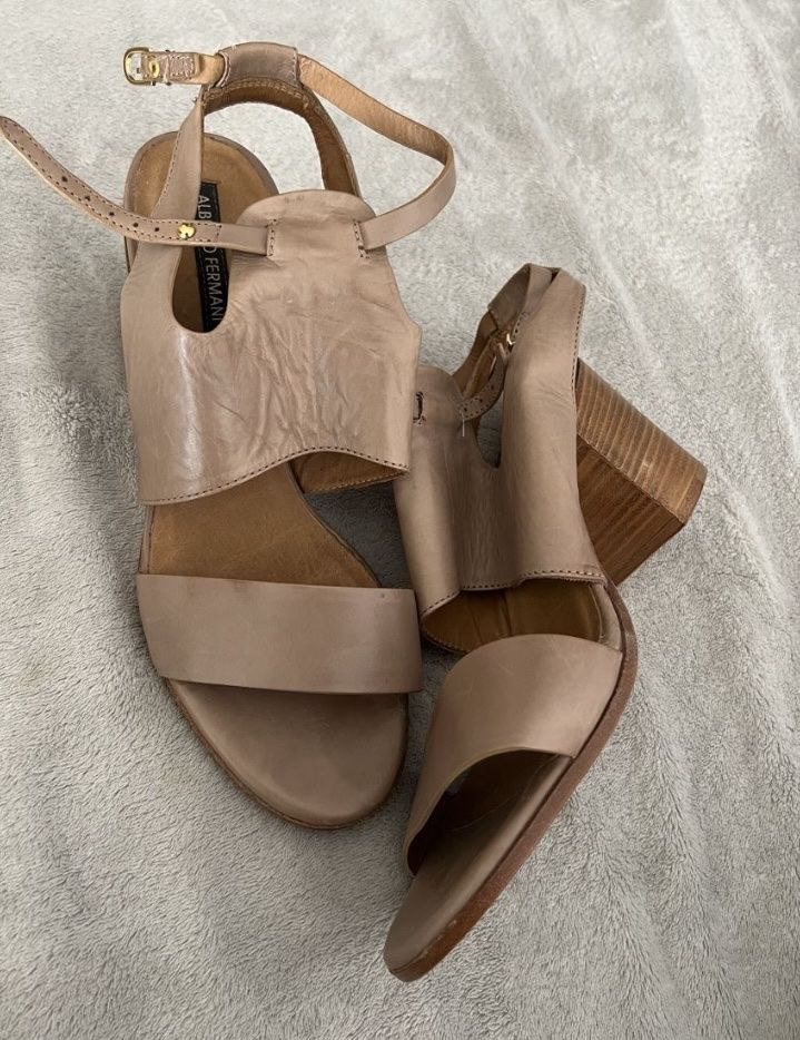 Scarpe da donna: Alberto Fermani Ledersandale Gr. 39 – Usato da Lax venduto da Napili 2