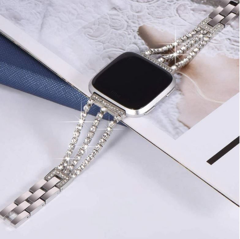 Fitbit Smartwatch: Armband Bracelet Luxus für Versa 3/4 Sense 2 – Neu und originalverpackt aus Lausanne von WATCH-WORLD 3