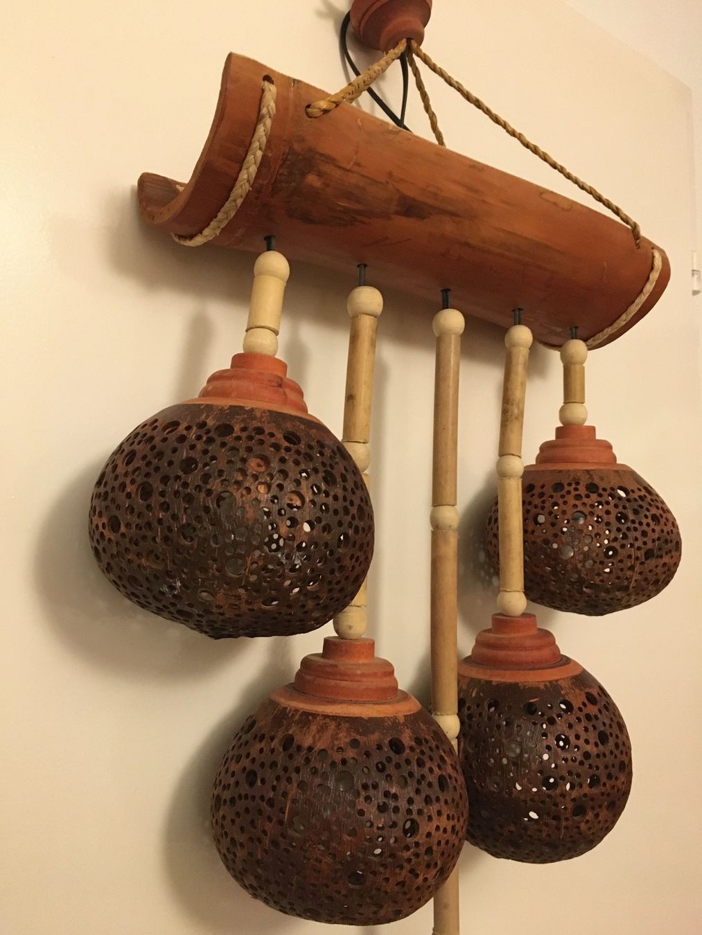 Lampade: Wunderschöne Lampe aus Thailand – Usato da Rothenburg venduto da RaSab 2
