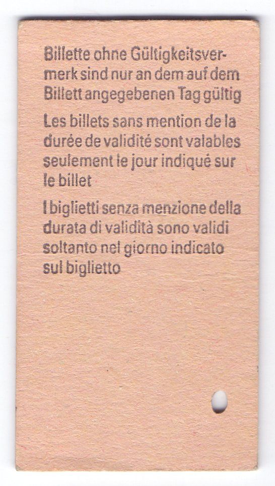 Biglietti: Billette Giswil - Luzern – Usato da Langenthal venduto da Sammlungs_aus 1