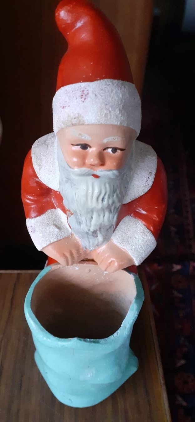 Tutte le decorazioni: Weihnachtsmann Candy Container antik – Usato da Mörschwil venduto da antiksalon 7