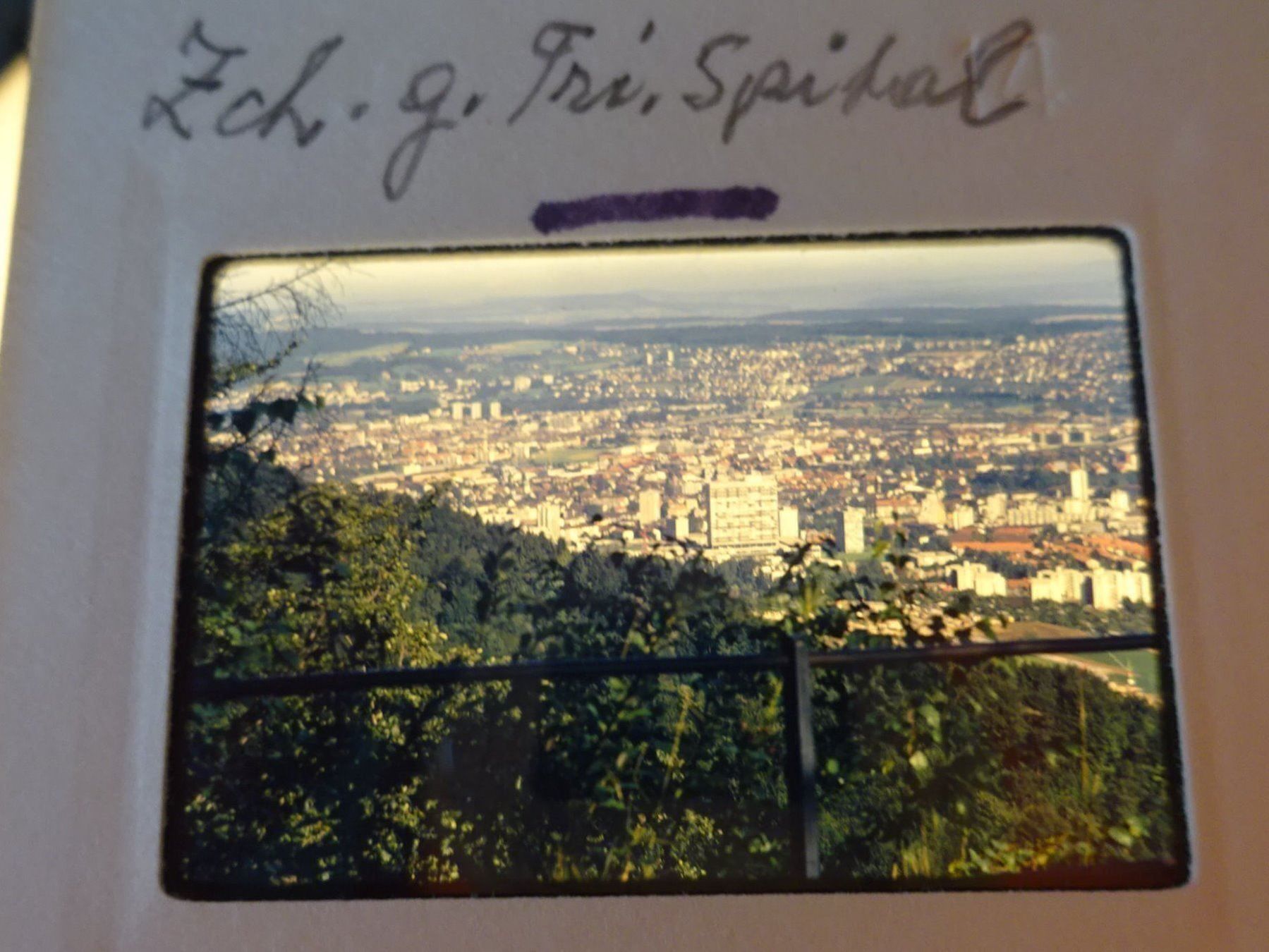 Cartoline postali: Üetliberg Panorama - Zürich – Usato da Esslingen venduto da eintagammeer 2
