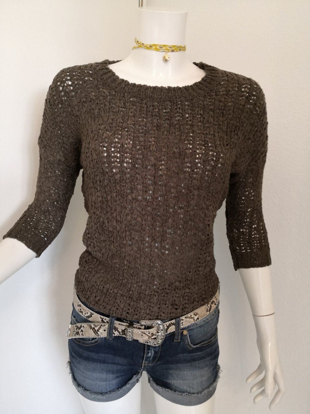 Mango Maglioni & Felpe: 🤩MANGO STRICK PULLOVER OLIVGRÜN NEU & D&G P. – Nuovo (secondo la descrizione) da Olten venduto da Naja-Twins-Twins 7