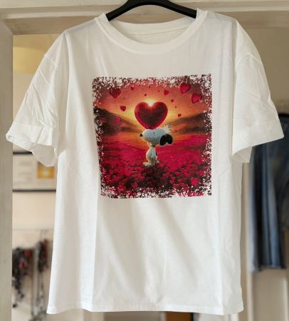 SNOOPY T-SHIRT EN COTON!! M NOUVEAUTÉ 2026/27