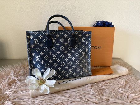 👜 Louis Vuitton Onthego Denim