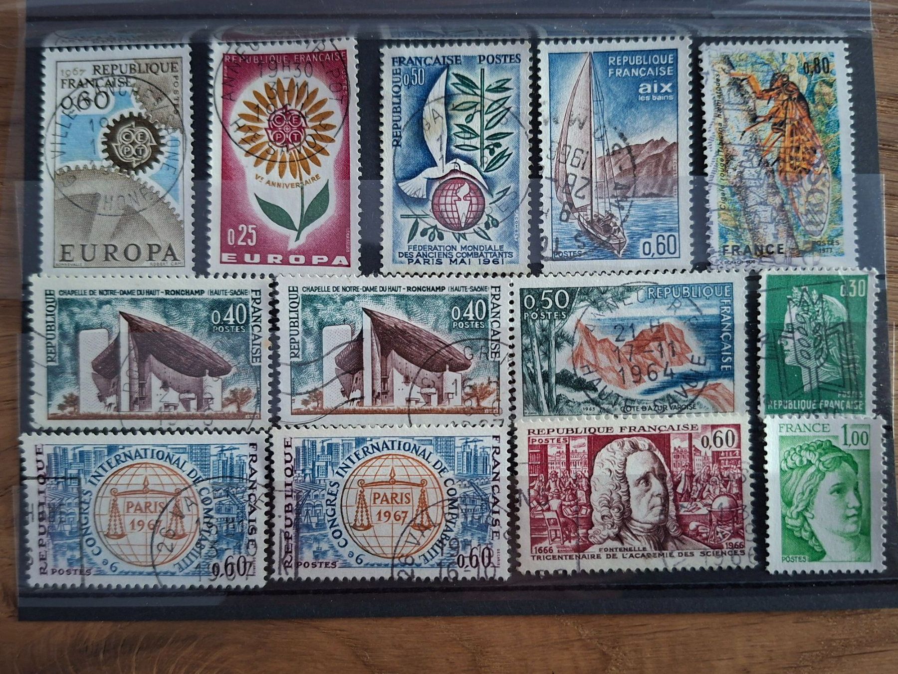 Alle Briefmarken: Briefmarken: Francaise – Gebraucht aus Hinterkappelen von 1399 2