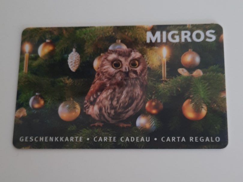 Karten: Migros Geschenkkarte – Gebraucht aus Grenchen von Anatas01