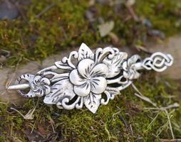 NEU! Haarnadel Keltisch Vintage Viking Style Silber Knoten