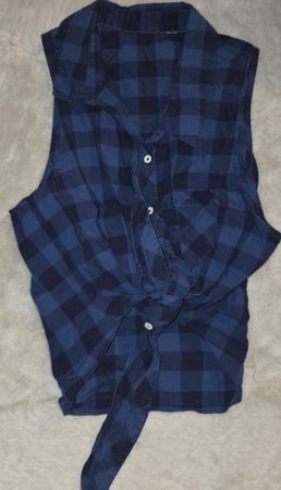 Lässige Bluse im Holzfällerlook - Gr. S