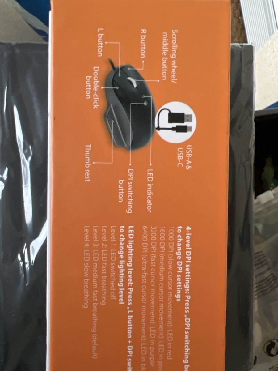 Maus: LMP Elite Pro Mouse USB-C Space Gray neuwertig – Gebraucht aus Mülligen von vagos85 2
