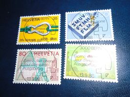 1988 4 Briefmarekn  ET-VOLL