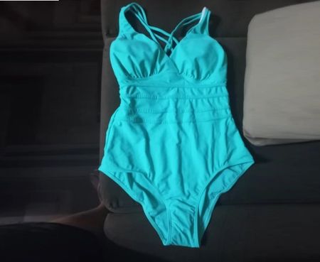 Tropicana Turquoise Badeanzug – Maillot de bain - XL