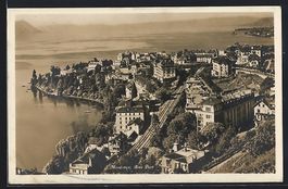 AK Montreux, Bon Port, 1902
