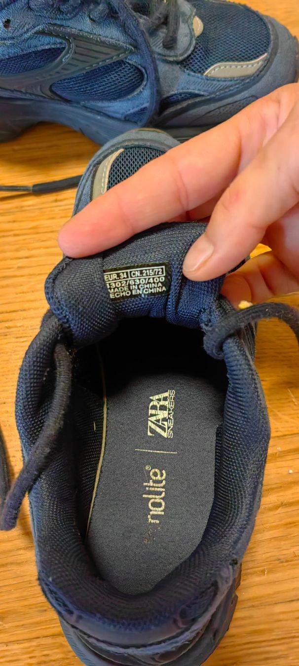 Zara Scarpe per ragazzi: Schuhe Zara gr. 34, echtes Leder – Usato da Langwiesen venduto da VELESA 2