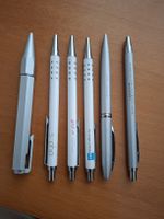 Kugelschreiber Set 6 Stk. Silber/Weiss Promotional  