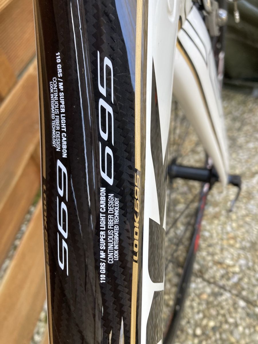 Look Biciclette: Magnifique Look 695 Super Light Carbone – Usato da Monthey venduto da lio_bp6j 3