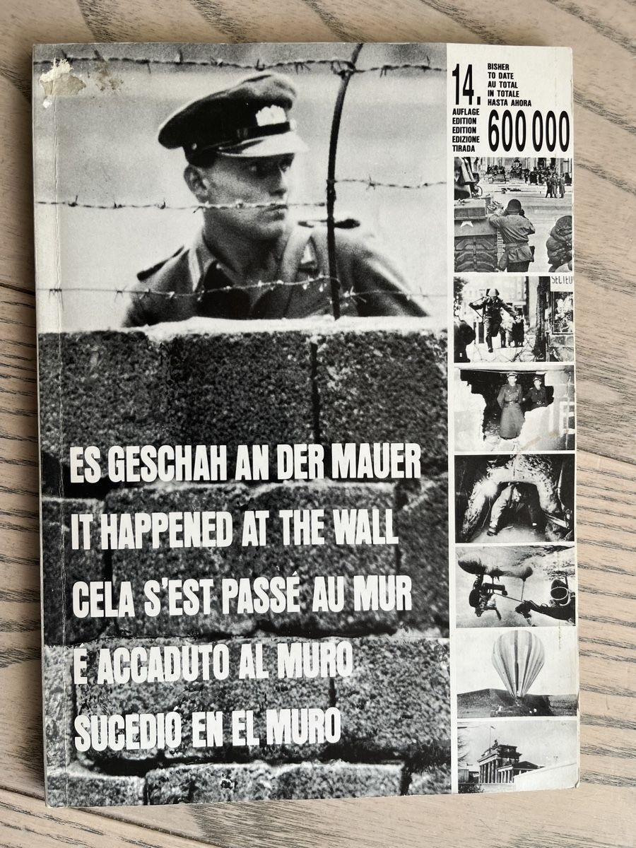Libri: Es geschah an der Berliner Mauer – Usato da Romanshorn venduto da Apfelschuss