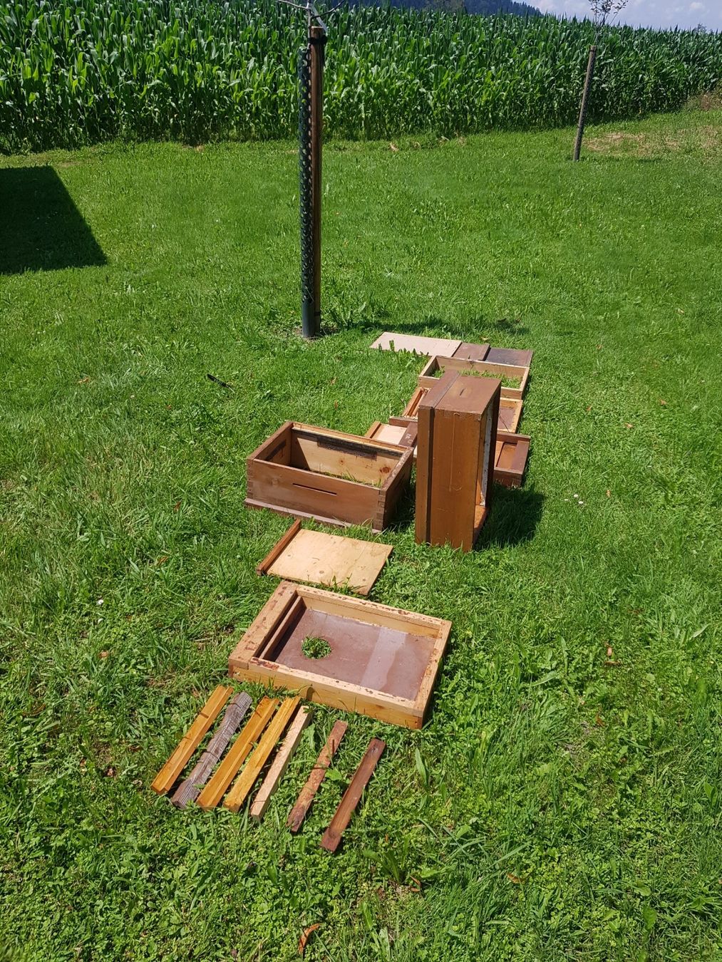 Bienenhäuser: Bienenbeute Magazin CH Mass – Gebraucht aus Grosswangen von