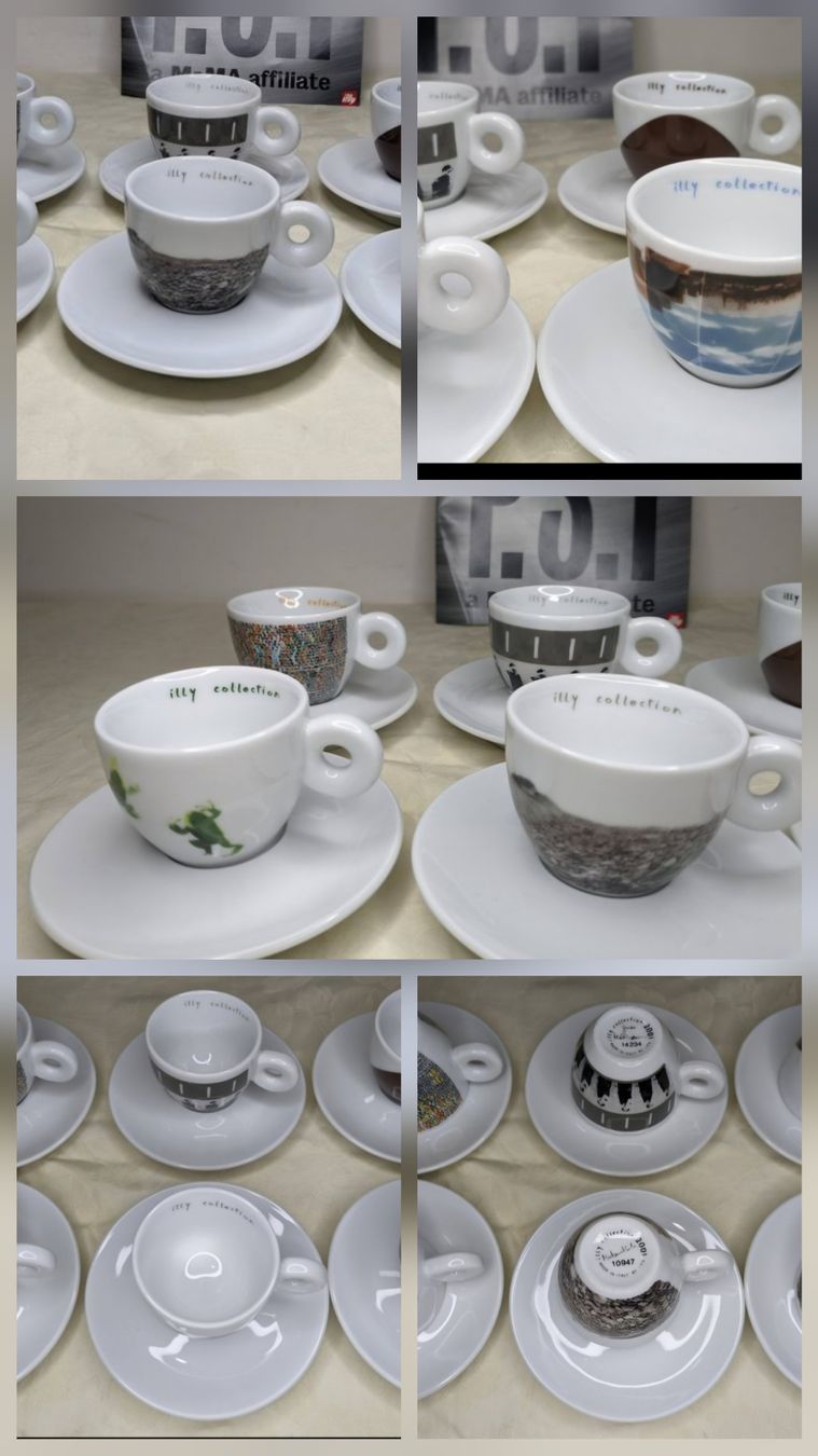 Illy Tazze: 9 Set - Illy Collection Kaffeetassen Sammlung – Usato da Meierskappel venduto da stadlin87 7