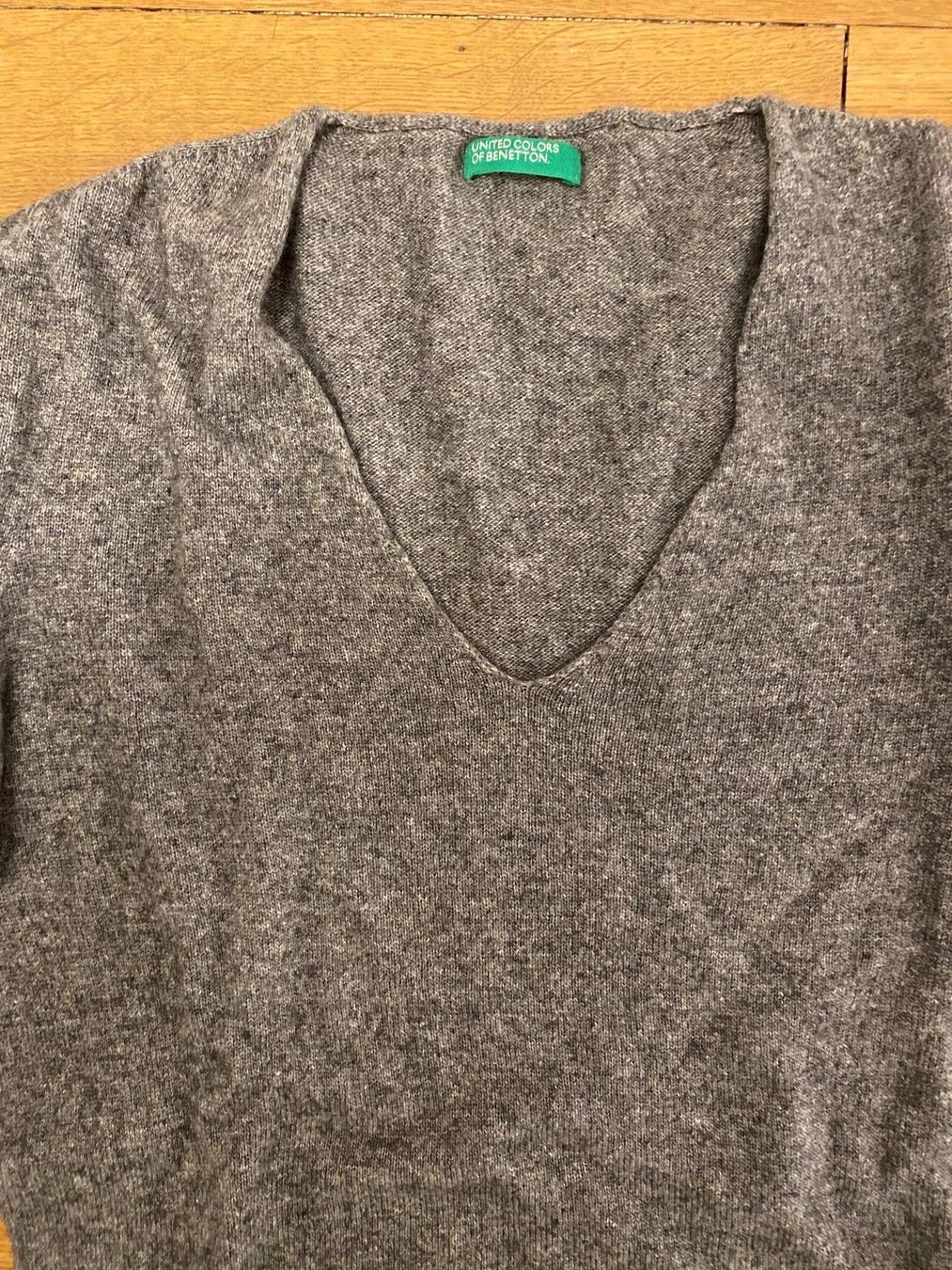 Benetton Pullover & Sweatshirts: Pullover BENETTON, anthracit (Gr. L) – Gebraucht aus Basel von SAF