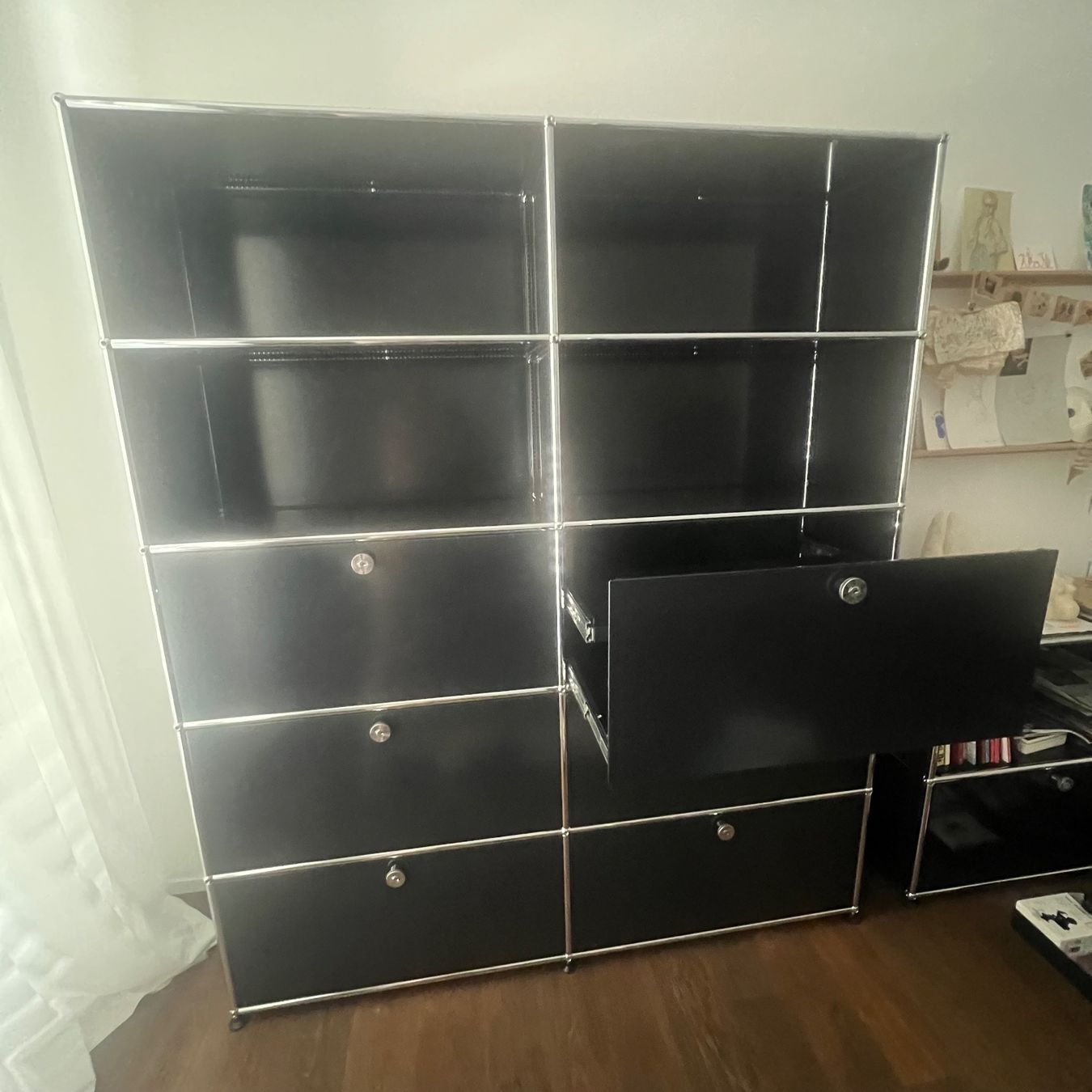 USM Scaffali: USM Haller schwarz – Usato da Bern venduto da Arteed 8