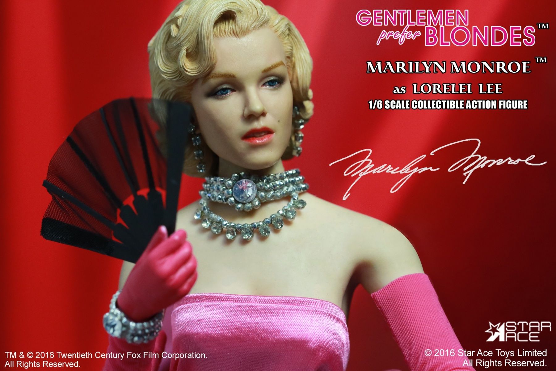 Giocattoli: 1/6 Marilyn Monroe "Lorelei Lee" Pink Dress ver. – Nuovo e nell'imballaggio originale da Vuadens venduto da Chouchoujapan 7