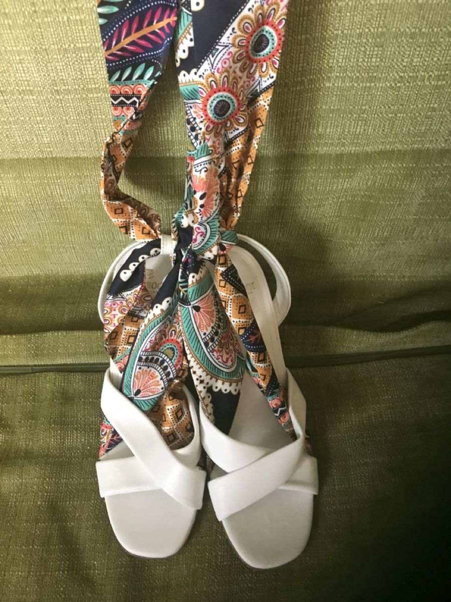 Navyboot Damenschuhe: Neue weisse Ledersandalen Gr.37 – Neu (gemäss Beschreibung) aus Zürich von Leders 3
