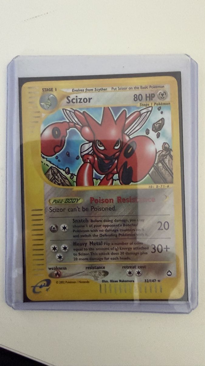 Pokémon Cartes à collectionner: Pokemon scizor holo reverse – D'occasion à Caslano par tuning21 2