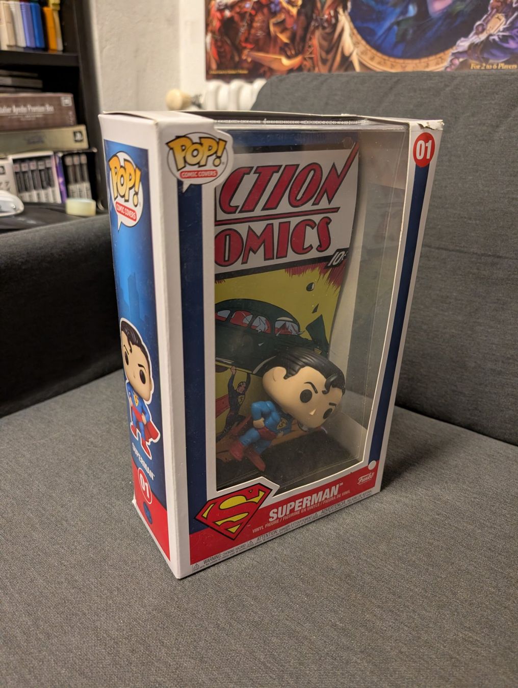 Funko Statuette: Funko pops action Comics 01 Superman – Usato da Giubiasco venduto da Tici__nerd_Giubiasco 1